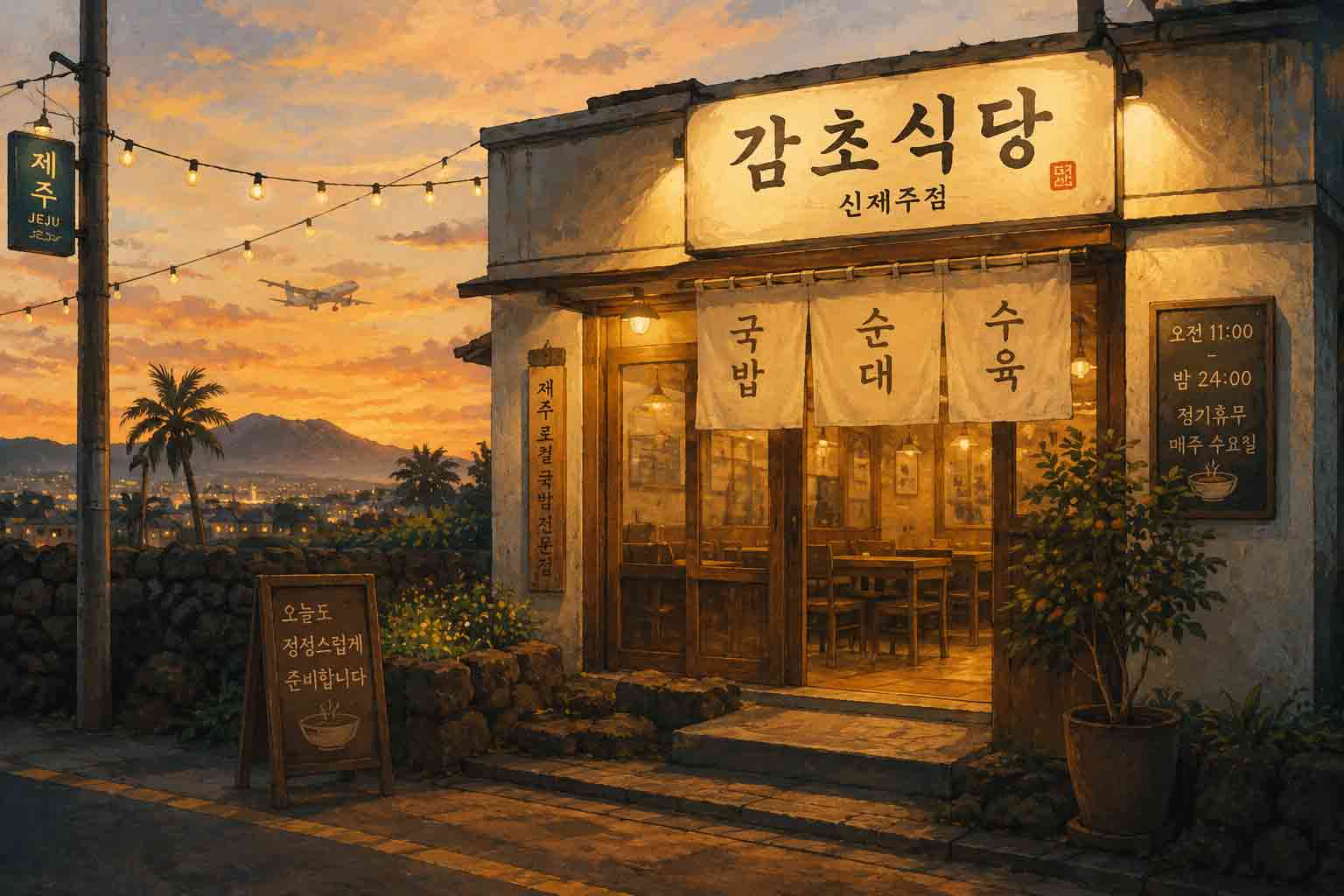 감초식당 제주 감성