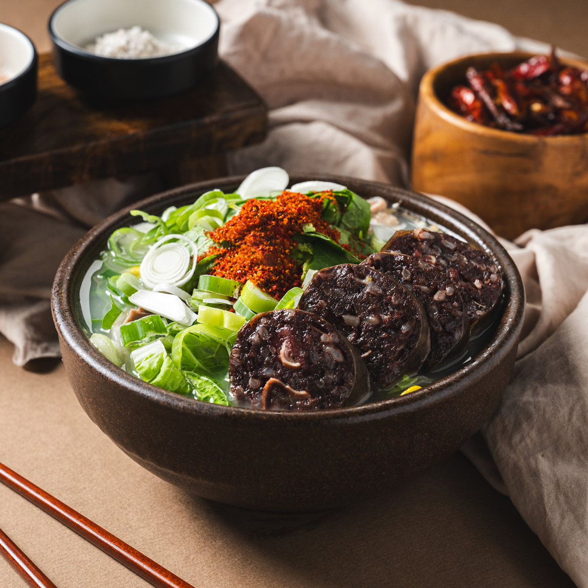감초순대국밥