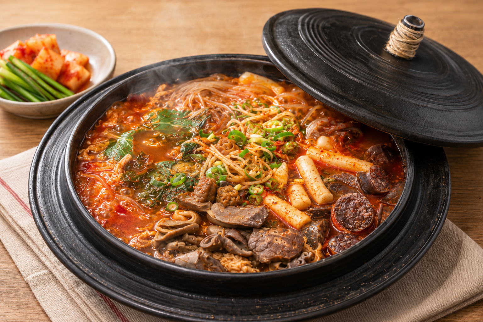가마솥순대전골